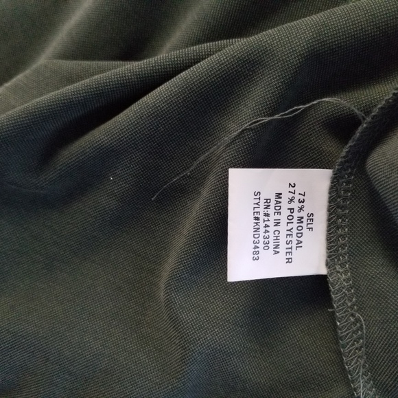 Green popover shirtdress by First Love - Picture 4 of 6